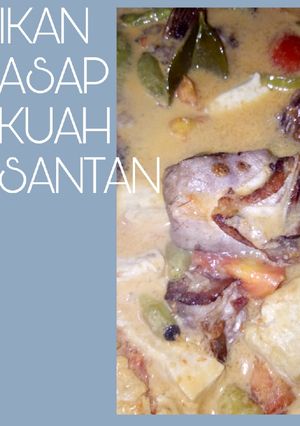 Foto resep Ikan Asap Kuah Santan
