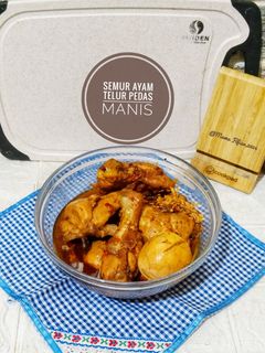 Foto resep Semur Ayam Telur Pedas Manis