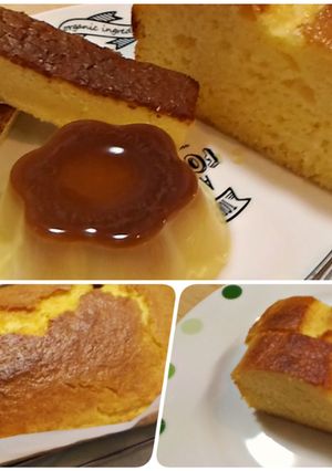 鬆餅粉+布丁=海綿蛋糕 的食譜成品照片