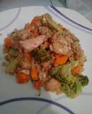 Ensalada Quinua y maní