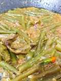 Asem-asem Buncis daging sapi