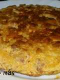 Tortilla-soufflé de chichas de chorizo