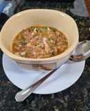 Ensalada de lechuga y culantro