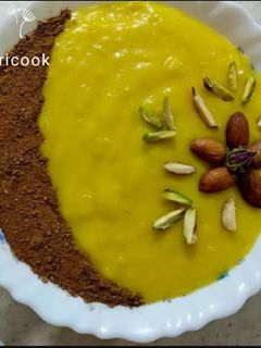 عکسی از دستور شله زرد