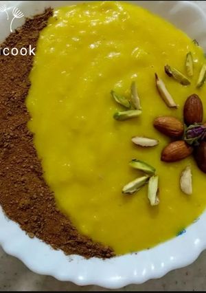 عکسی از دستور شله زرد