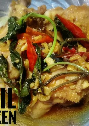 Foto resep Ayam Daun Kemangi | Thai Basil Chicken