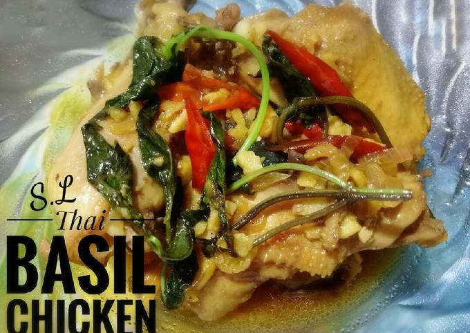 Ayam Daun Kemangi | Thai Basil Chicken