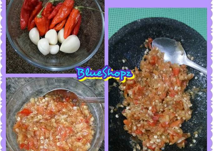 Sambel Geprek (Sambel Korek)