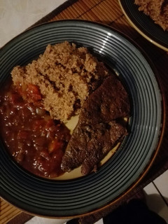 A picture of Fried ox liver.