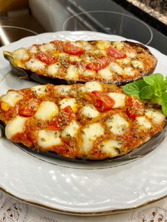 Una foto de Berenjenas a la Italiana