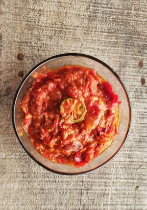 Foto resep Sambal tomat jeruk limo