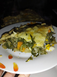 Una foto de Pascualina de acelga con zanahoria y huevo 🥚🥕🥧🥬❤️