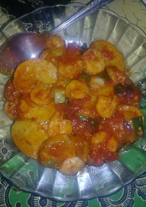 Foto resep Saus kentang udang