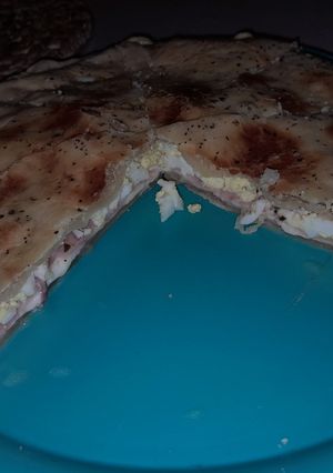 Una foto de Tarta de Jamón y Queso