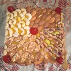 A picture of Dry fruit tea cake🍰.