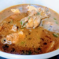 A picture of Potato Chicken Gravy.