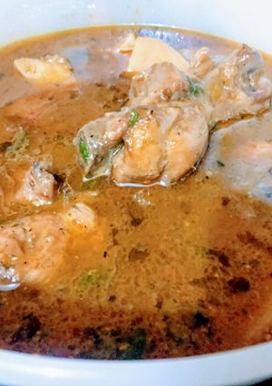 A picture of Potato Chicken Gravy.