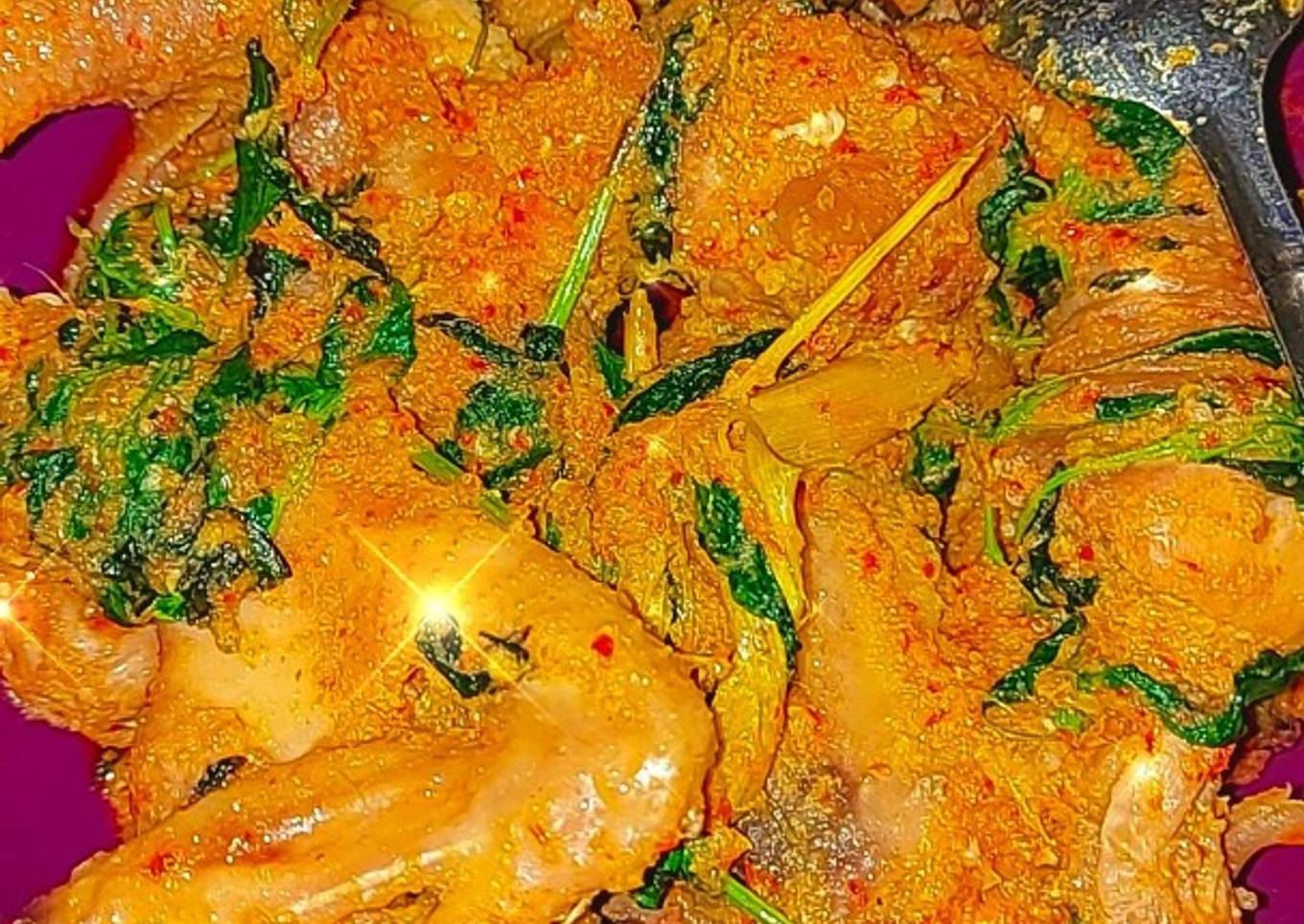 Ayam rica rica kemangi