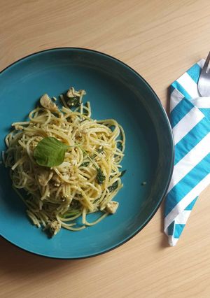 Foto resep Pesto e Pollo a la Genovese