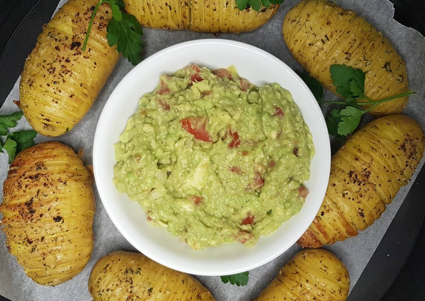 Hasselback potatoes