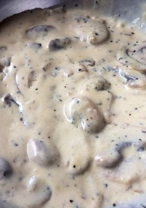 Foto resep Creamy Mushroom Sauce