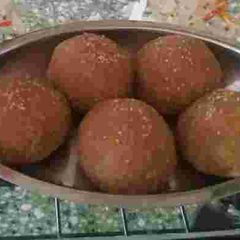 A picture of Khus Khus Churma Ladoo.