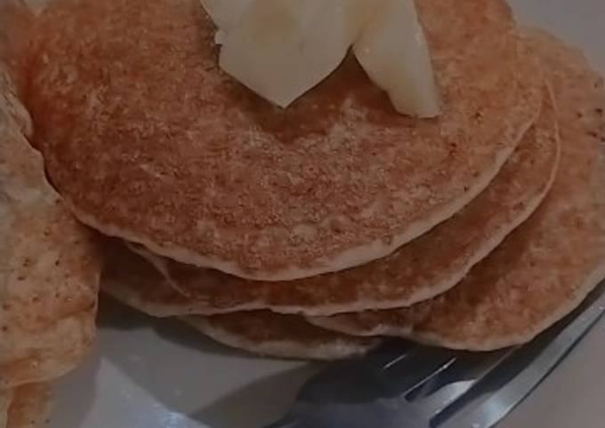 Resep Pancake Ubi Oatmeal Kurma untuk diet Anti Gagal