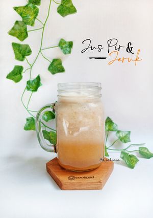Foto resep Jus Pir dan Jeruk 🍹