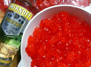 Una foto de Gummy Bears borrachitos