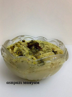 عکسی از دستور آش سوزمه قوچانی(آش آبکش)طعمی از دل خراسان🥣