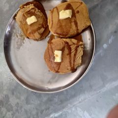 A picture of Wheat flour pancake.