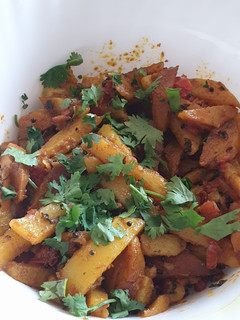 A picture of Potatoechipsdrycurry#themechallenge.