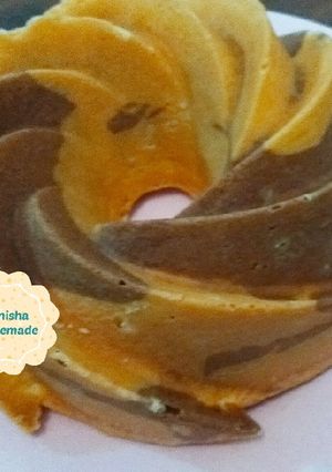 Foto resep Marmer cake hemat telur