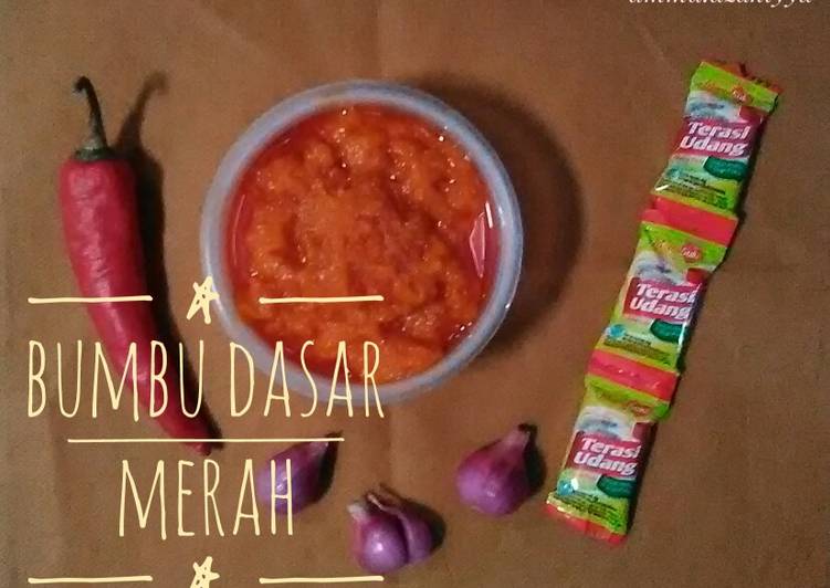 Bumbu Dasar Merah (balado)