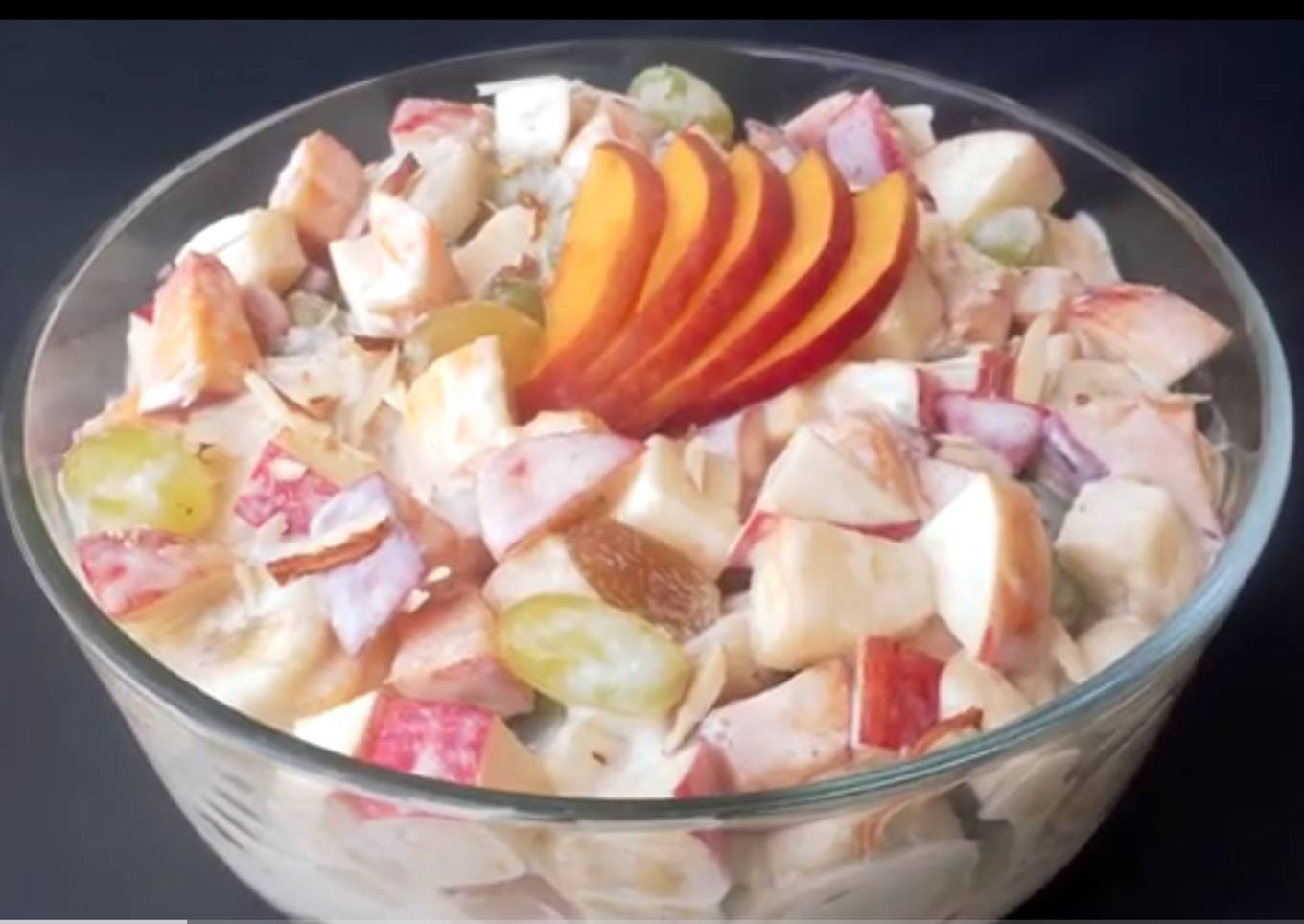 Cream Fruit Chaat