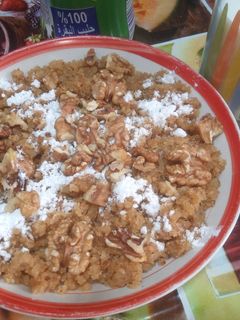 صورة لوصفة رفيس قسنطيني بالجوز 🍯🍯