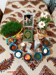 عکسی از دستور سفره هفت سین ۱۴۰۱🎊🎊🎊🎊