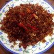 Rebon kering pedas