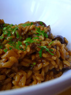 Una foto de Risotto de setas