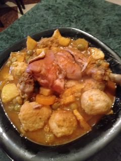 صورة لوصفة طاجين الجلبانة (البازيلا) بنيييييين😛😛