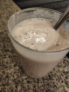 Una foto de Batido fit plátano