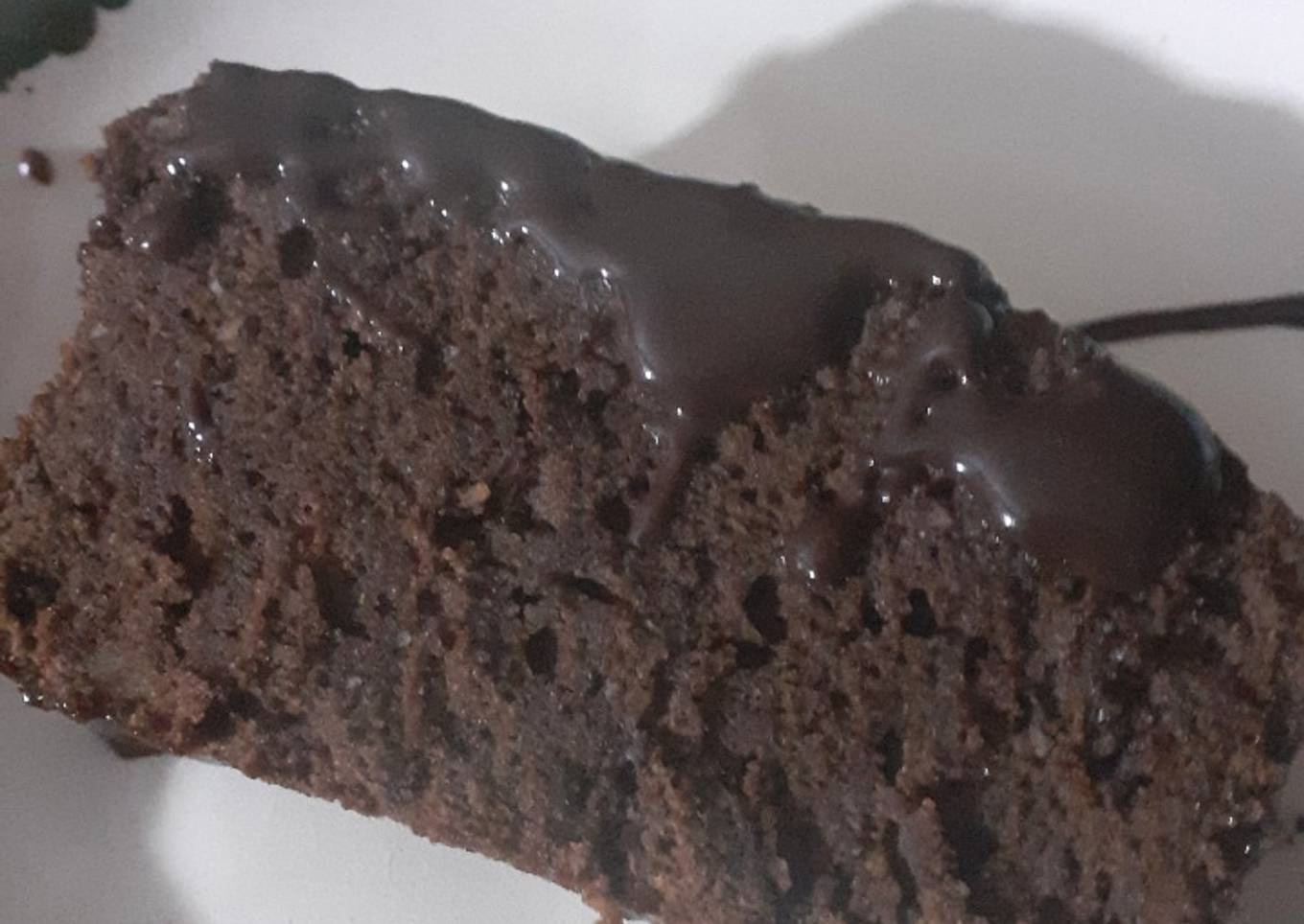•Budín de chocolate a base de lentejas •