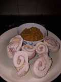 Ballotine de poulet sauce tomate au Thermomix de Virginie