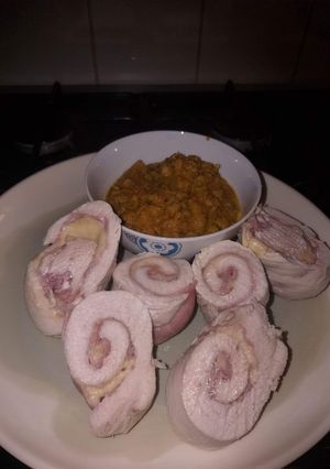 Une photo de Ballotine de poulet sauce tomate au Thermomix de Virginie