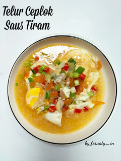 Foto resep Telur Ceplok Saus Tiram
