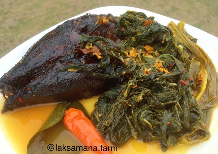 Pucuk Ubi Ikan Salai Melayu