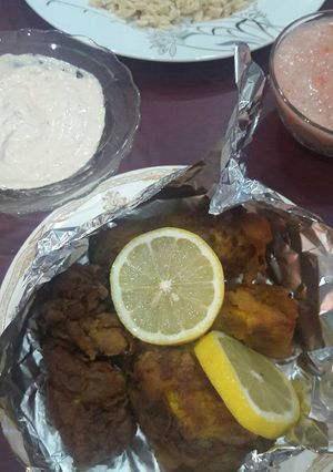 صورة لوصفة سمك مقلي بطريقتي