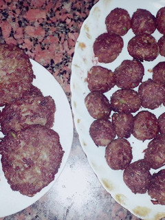 صورة لوصفة كفته لحمة بالخضار