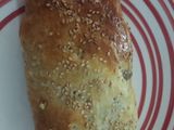 Salmón hojaldrado con espinacas
