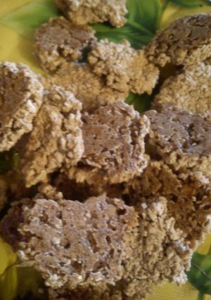 Una foto de Galletas de yuca y cambur